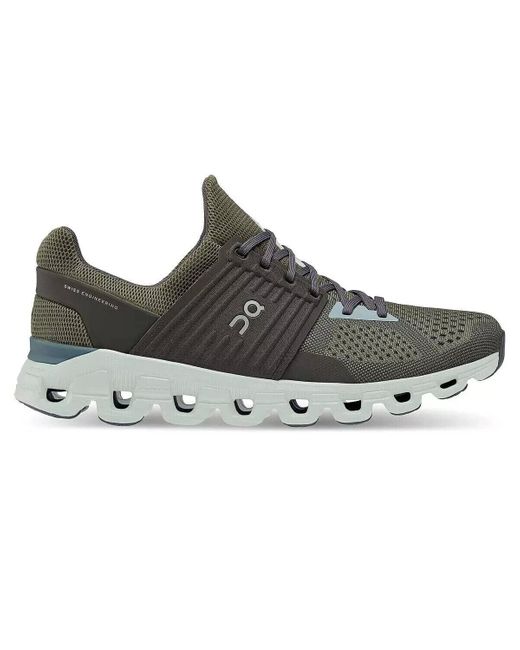 On Shoes Gray Cloudswift 41.98461 Sneakers Thorn Lace-Up Athletic Running Shoes for men
