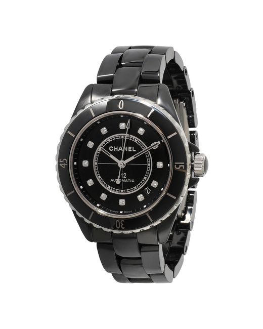 Chanel Black J12 H5702 Watch