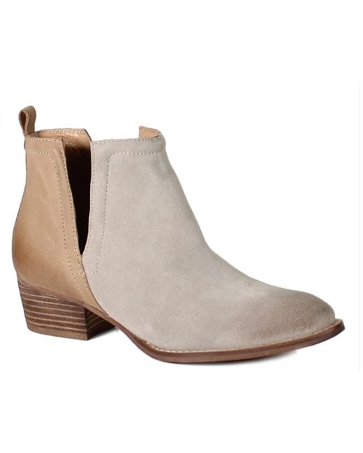 Diba True Brown Stop By Ankle Boots
