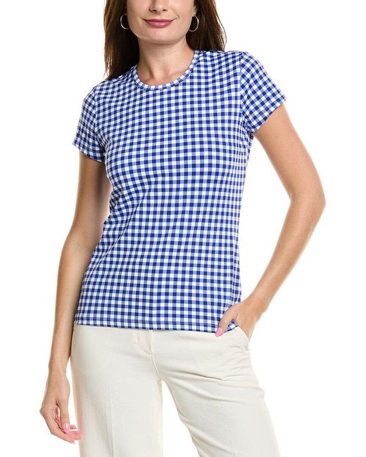 J.McLaughlin Blue Signature Catalina Cloth T-Shirt
