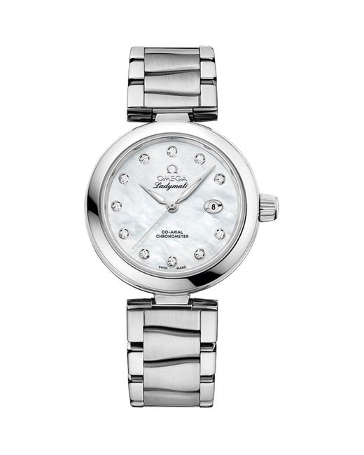 Omega Metallic De Ville Silver Dial Watch