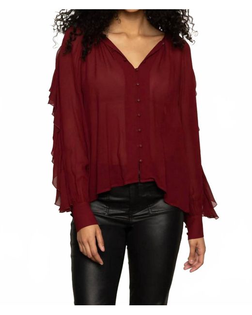 Sanctuary Red Harmony Blouse
