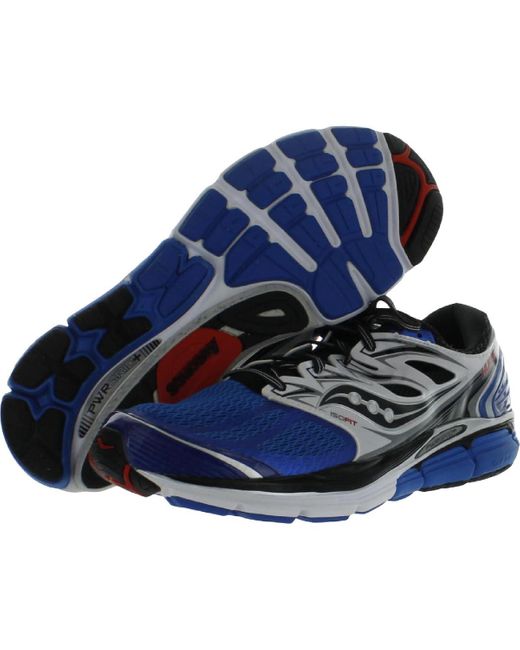 Saucony hurricane best sale iso mens blue