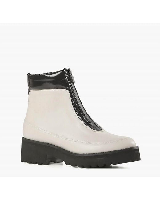 All Black Black Zip & Puff Boots
