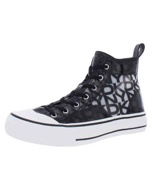 DKNY Blue Sid Lifestyle Fashion High-top Sneakers
