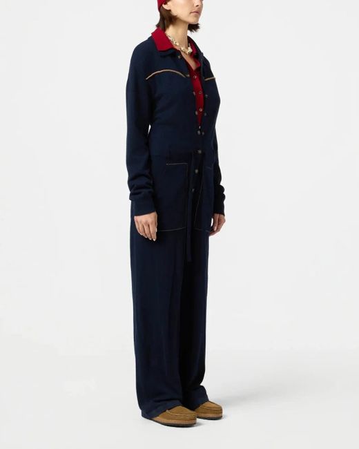 Guest In Residence Blue Western Everywear Coverall