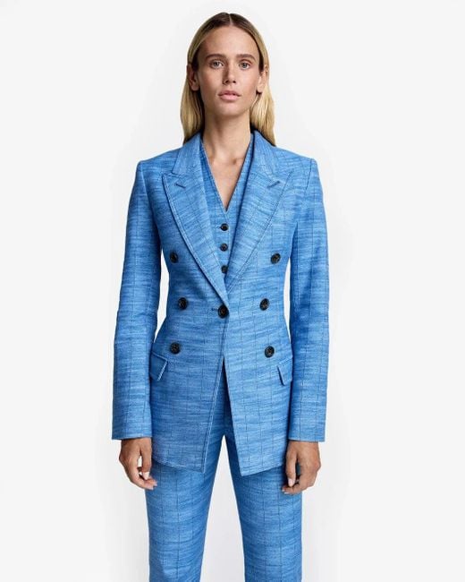 Smythe Blue Not A Db Blazer Denim Stripe