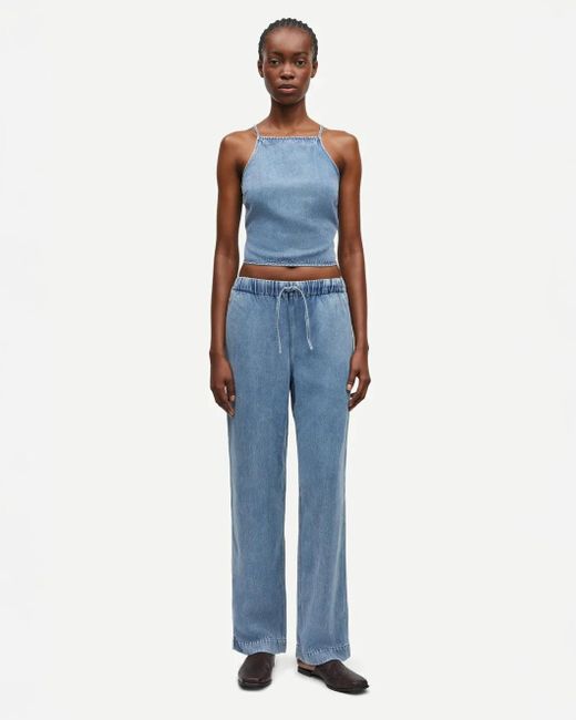 Samsøe & Samsøe Blue Sahoysa Trousers