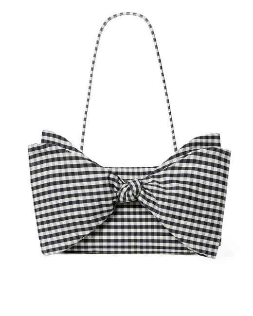 Loeffler Randall Black Valerie Bow Clutch