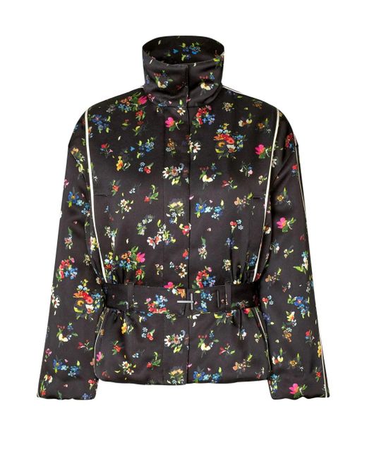 Stine Goya Black Cinched Aviator Bomber Jacket