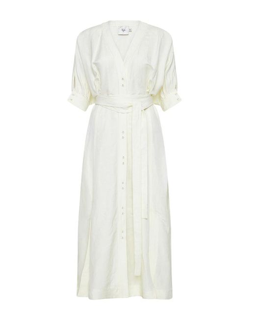 Aje. Ennoble Dress in White | Lyst