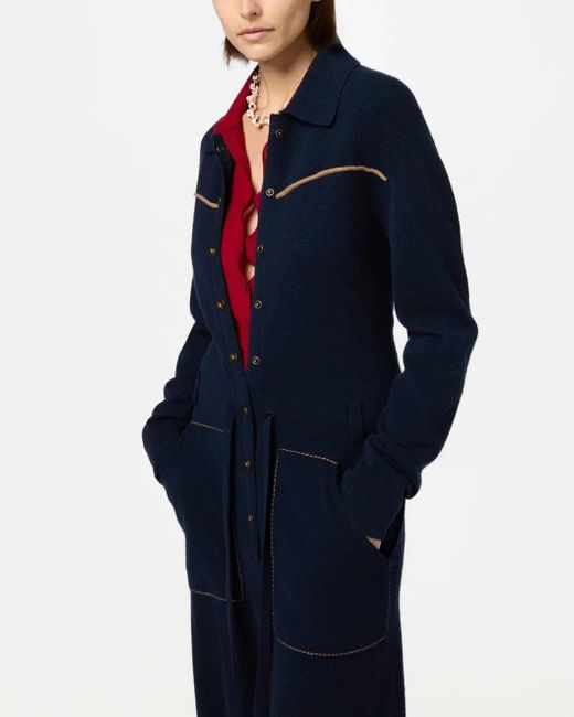 Guest In Residence Blue Western Everywear Coverall