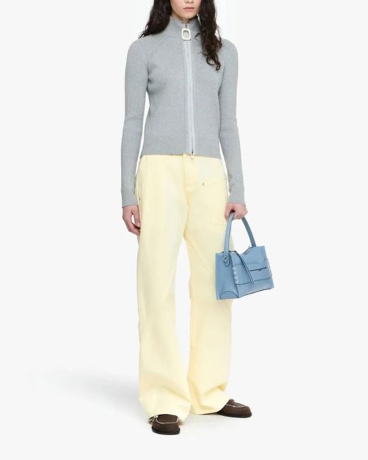 J.W. Anderson Yellow Twisted Workwear Trousers