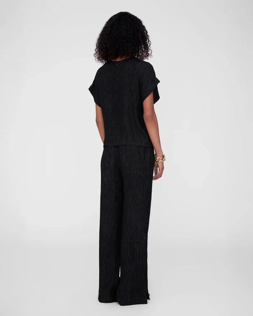 Anine Bing Black Jollie Top