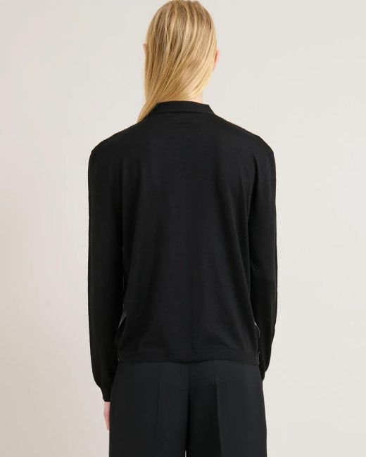 Marni Gray Long Sleeve Colorblock Cardigan