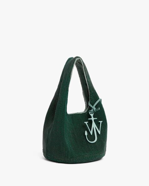 J.W. Anderson Green Mini Beaded Shopper