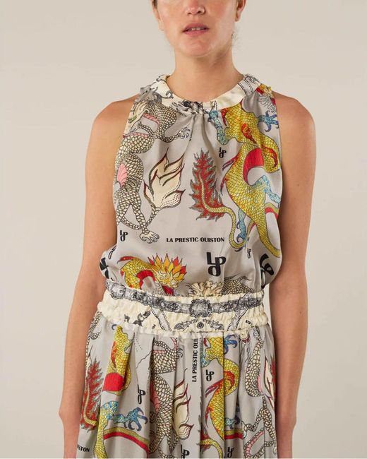 La Prestic Ouiston White Set Top