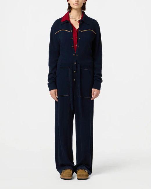 Guest In Residence Blue Western Everywear Coverall