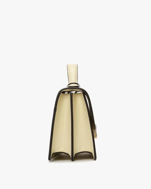Victoria Beckham White Tonal Mini Dorian Bag