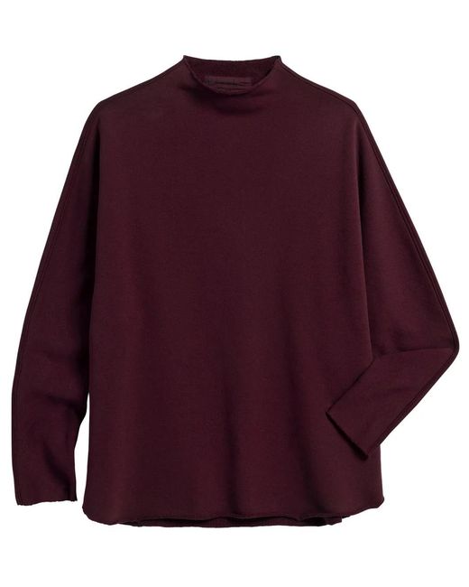 Frank & Eileen Purple Effie Capelet Currant