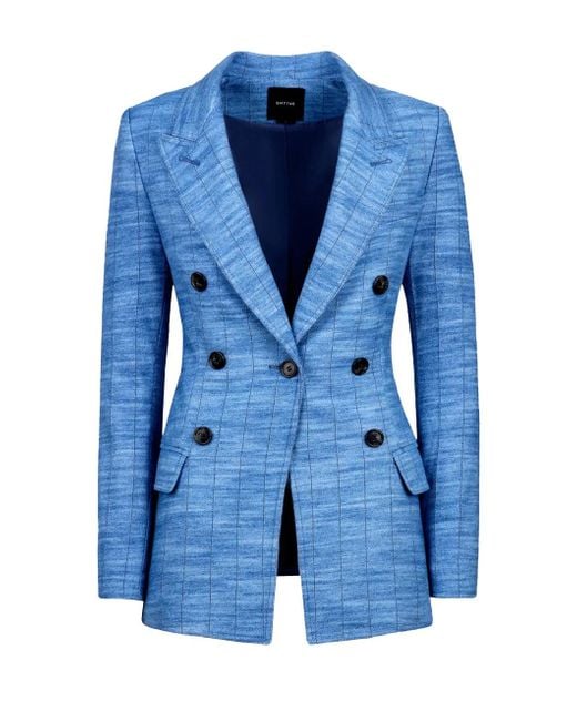 Smythe Blue Not A Db Blazer Denim Stripe