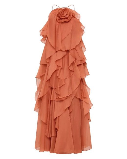 long formal wear dresses Gia Chic A-Line Pleated Long Sleeves Satin Formal Dresses, Burgundy