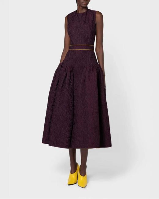 Roksanda Purple Aya Dress