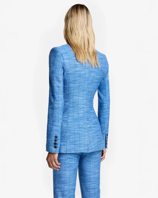 Smythe Blue Not A Db Blazer Denim Stripe
