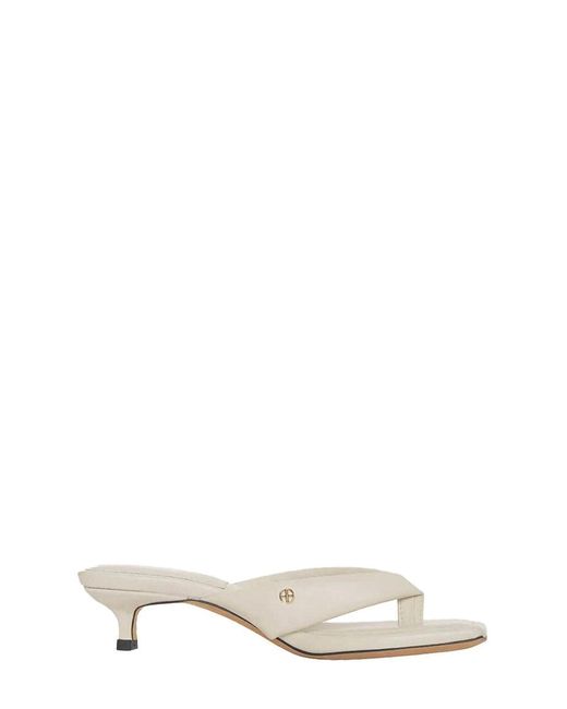 Anine Bing Leather Viola Sandals in Ivory (White) - Save 16% | Lyst