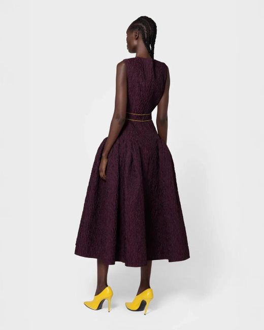 Roksanda Purple Aya Dress