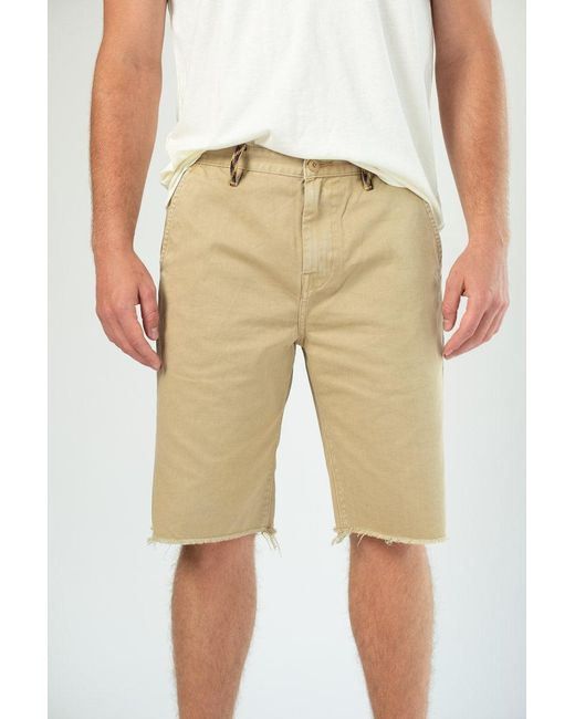 FRAME Cotton En's Raw Hem Short in 