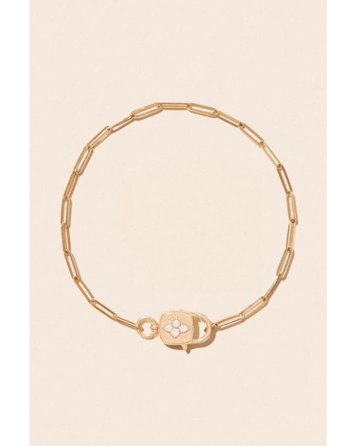 Pascale Monvoisin Louise Chain Bracelet in Natural | Lyst