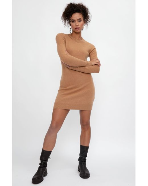 FRAME Cashmere Cut Out Sweater Dress | Lyst