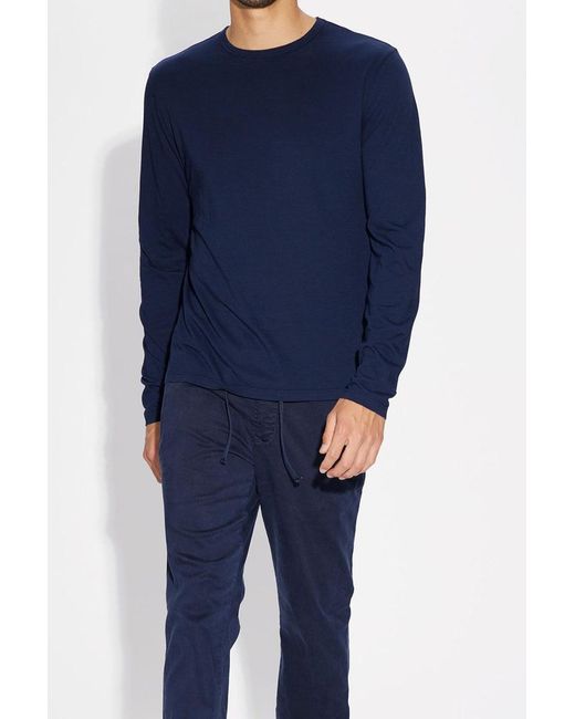 Classic Crewneck Tee in Blue for Men | Lyst