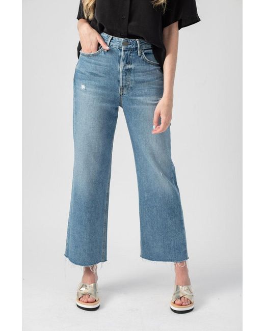 GRLFRND Denim Bobbi Jeans in Blue | Lyst