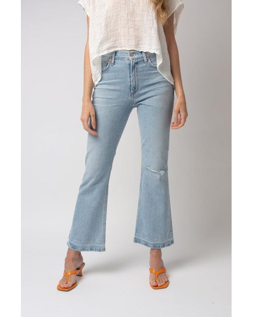Citizens of Humanity Tailyn Mid-rise Flare Jeans in Blue | Lyst