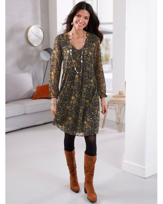 WITT Multicolor A-Linien-Kleid