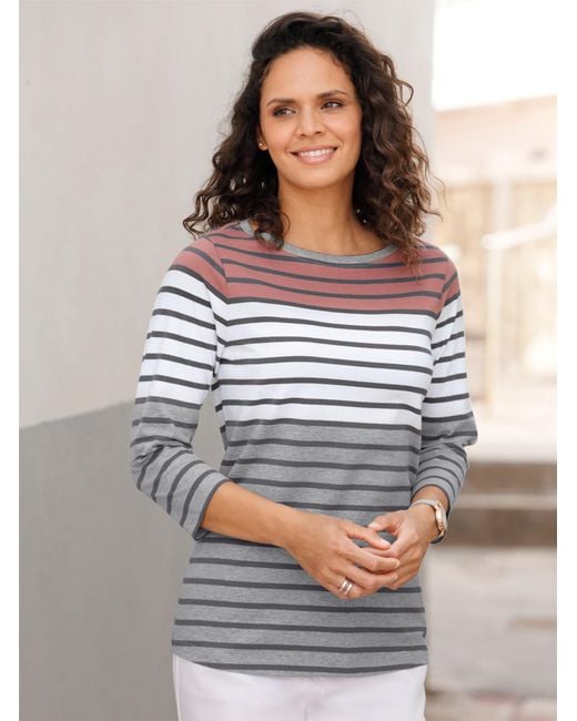 Sieh an! Gray Ringelshirt