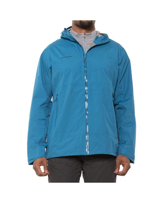 Mammut Convey Tour Gore-tex(r) Hard Shell Hooded Jacket in Sapphire ...