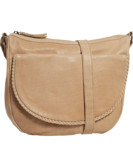 Latico Leather Becca Crossbody Bag in Honey (Natural) Lyst