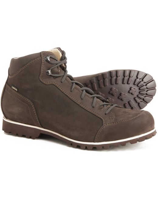 Asolo Leather Made In Europe Adventure Goretex(r) Hiking Boots in Dark