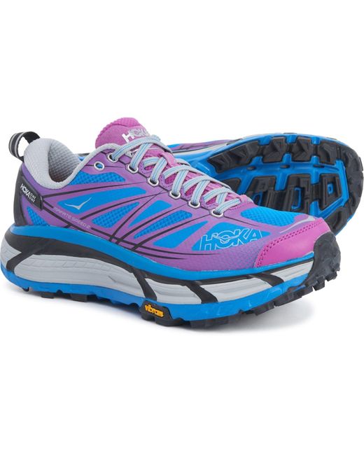 Women's Blue Mafate Speed 2 Trail Running Shoes Women's Blue Mafate Speed 2 Trail Running Shoes