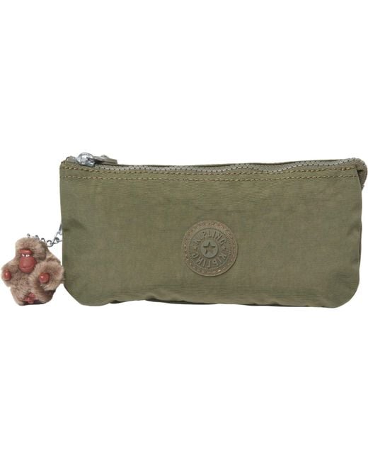 Kipling Synthetic Barto Pouch in Green Lyst
