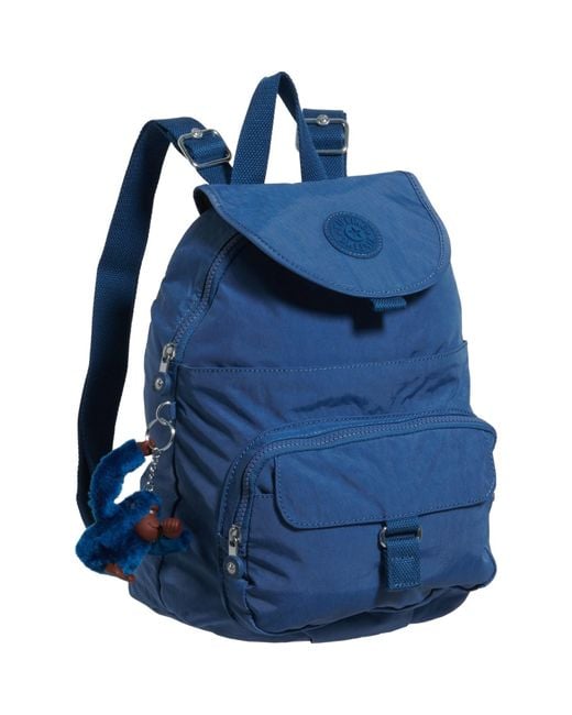 Kipling Queenie Small Backpack in Blue Lyst