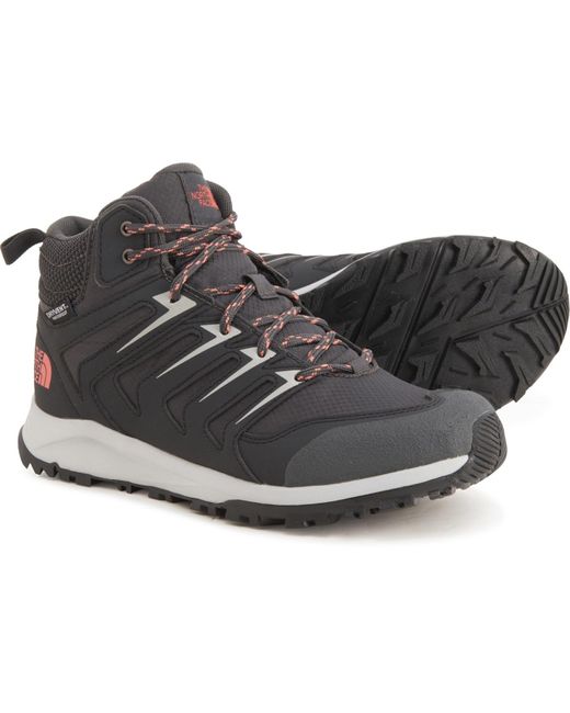 The North Face Venture Fasthike Ii Mid Hiking Shoes in Gray | Lyst