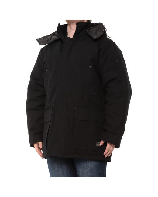 champion black padded jacket