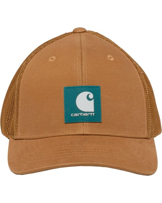 Carhartt 105366 Fitted Canvas Meshback Baseball Cap for Men Lyst