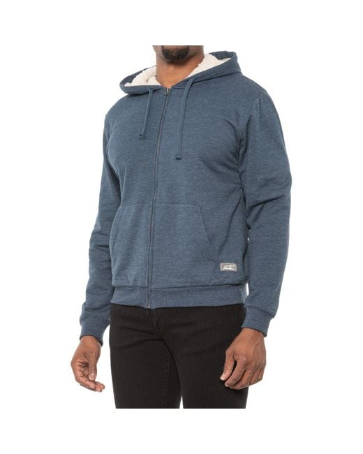 Eddie Bauer Camp Fleece Fullzip Hoodie in Blue for Men Lyst