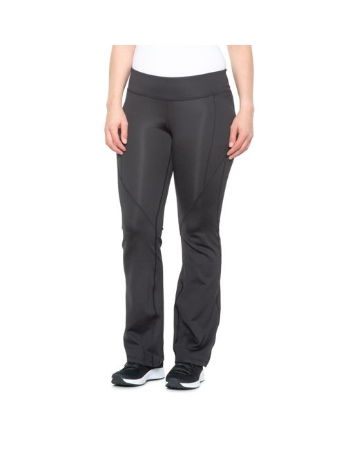 reebok fitted bootcut pants