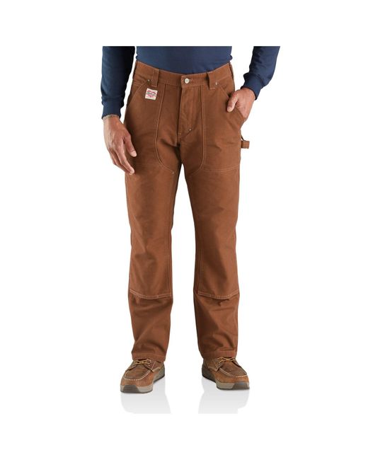 Carhartt 103898 B01 Heritage Dungaree Pants in Brown for Men | Lyst